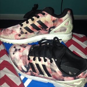adidas zx flux k floral